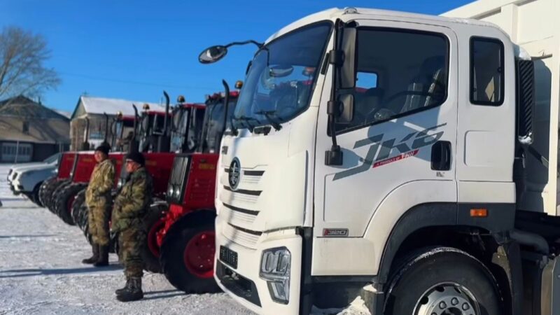 Ұлытау ұлттық паркінің өрт қауіпсіздігі жаңа техникамен нығайтылды