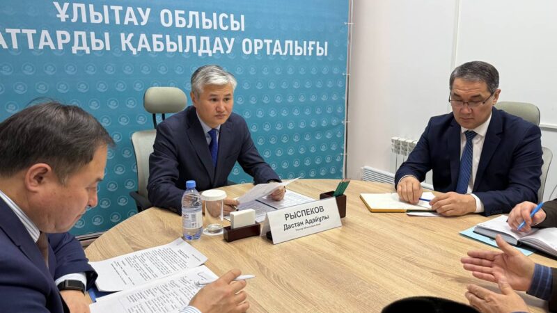 Дастан Рыспеков кезекті жеке қабылдауын өткізді