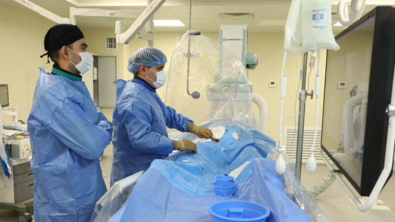 Ангиограф арқылы облыс дәрігерлері инсульттің алдын алуда