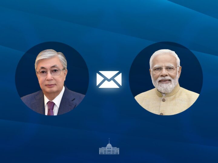 Мемлекет басшысы Премьер-Министр Нарендра Модиға Үндістанның Республика күніне байланысты құттықтау жеделхатын жолдады