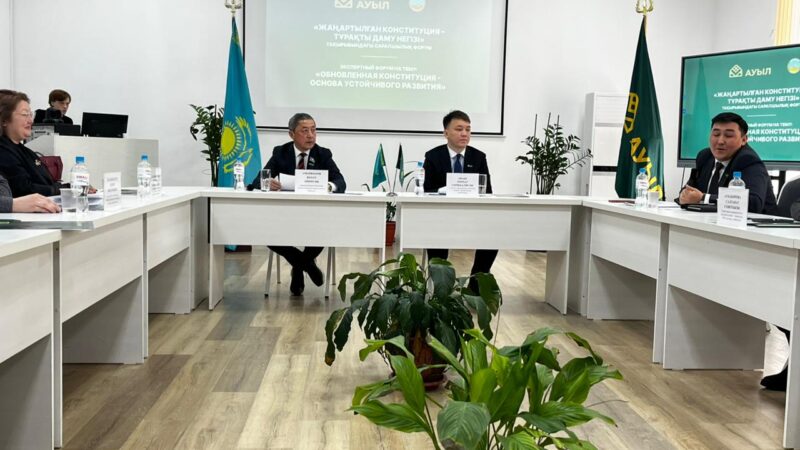 Сарапшылар Конституцияның жаңа жобасына бірауыздан қолдау білдірді