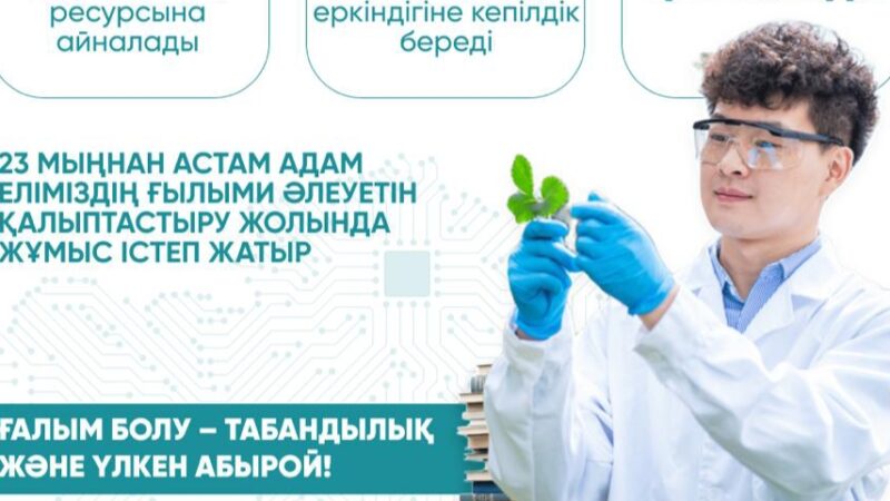 Ғылым – Конституция деңгейінде қорғалады