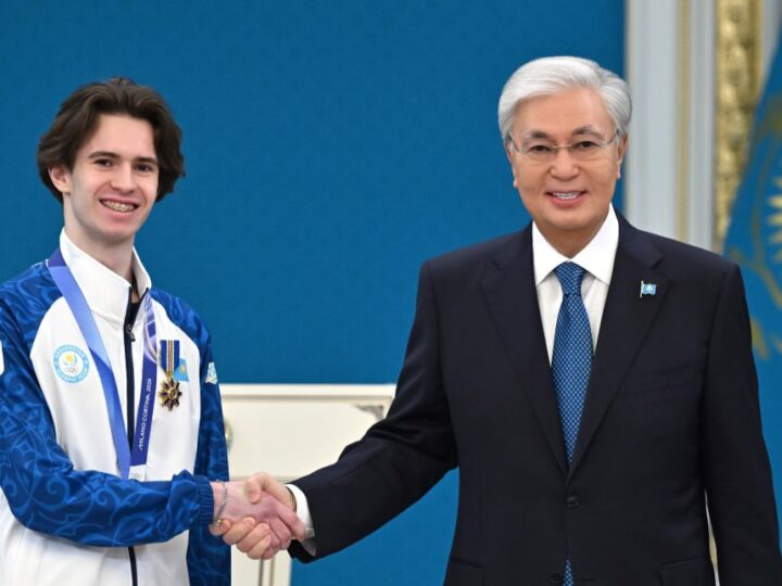 Мемлекет басшысы XXV Қысқы Олимпиада ойындарының чемпионы Михаил Шайдоровты марапаттады