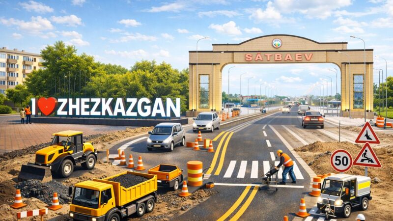 Жол инфрақұрылымы: Жезқазған мен Сәтбаевта биыл қандай жұмыстар атқарылады?