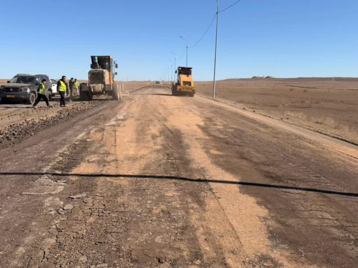 Жол жөндеу жұмысы қарқынды