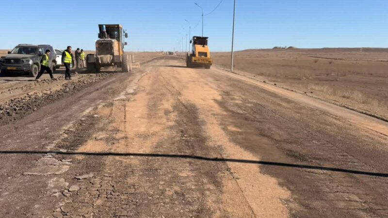 Жол жөндеу жұмысы қарқынды