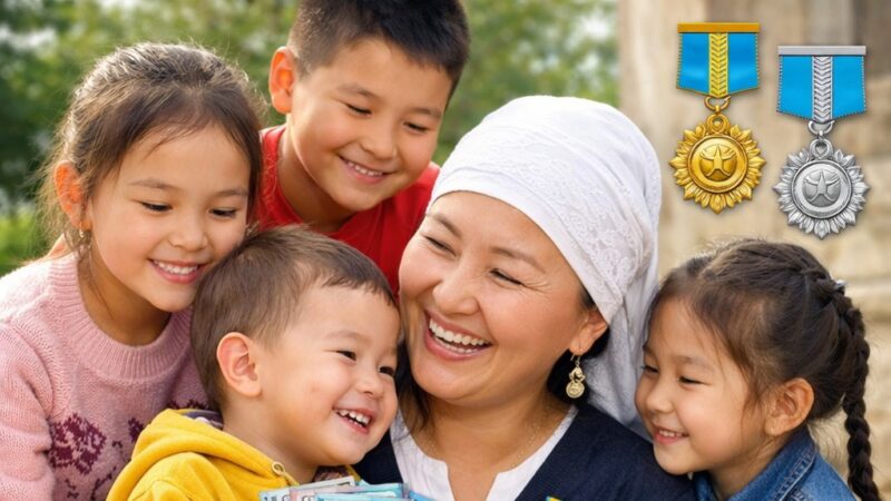 Көпбалалы аналарға қолдау көрсетіледі