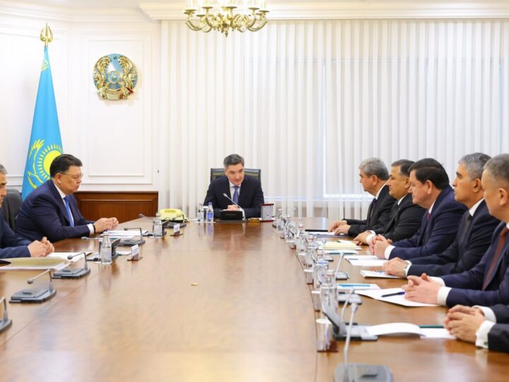 Олжас Бектенов Халықаралық Аралды құтқару қорының басқарма мүшелерімен кездесті