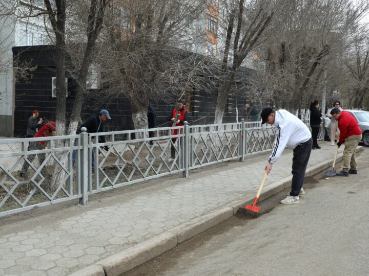 Ұлытау облысында «Таза Қазақстан» акциясы аясында сенбілік өтті