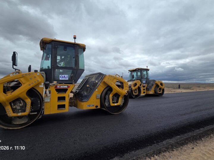 Ұлытау облысында «Қызылорда–Жезқазған» автожолының қайта жаңарту жұмыстары қарқынды жүргізілуде