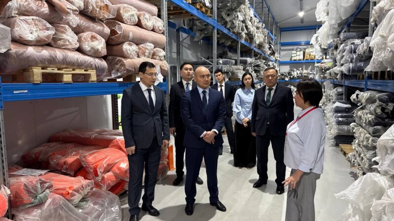 Ұлытау облысына ҚР Сыртқы істер министрінің орынбасары Әлібек Қуантыров жұмыс сапарымен келді
