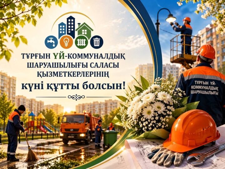 Құрметті тұрғын үй-коммуналдық шаруашылығы саласының қызметкерлері!