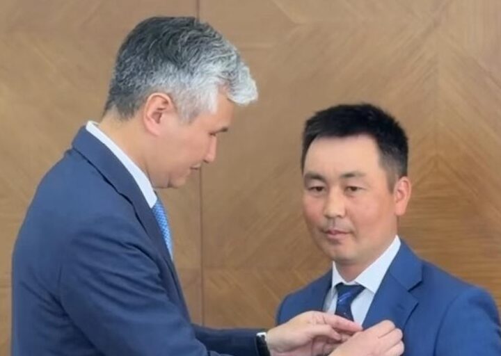 «Ерен еңбегі үшін» медалімен марапатталды