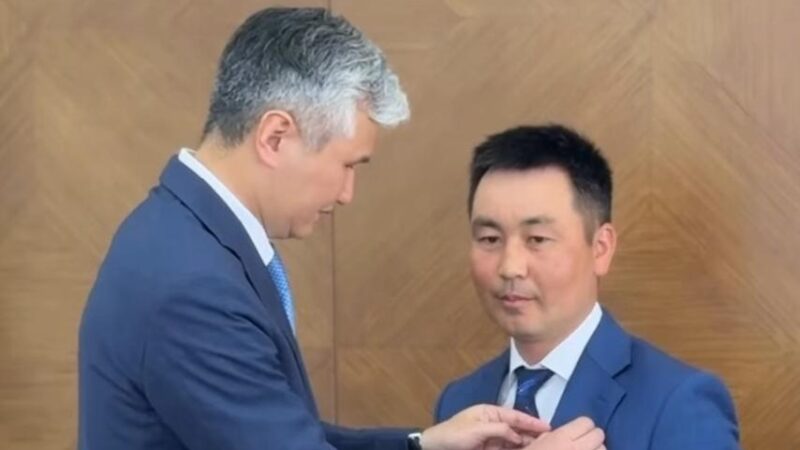 «Ерен еңбегі үшін» медалімен марапатталды