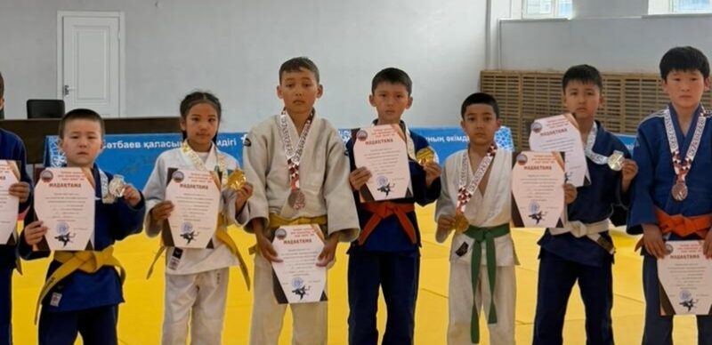 Жас дзюдошылар ерледі