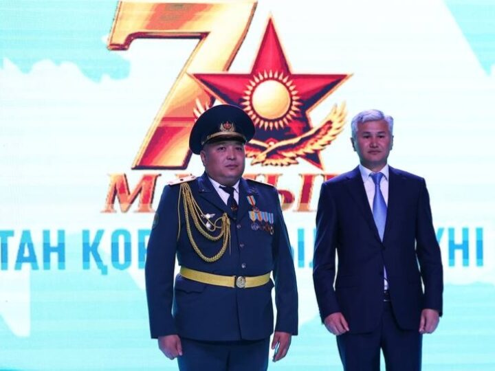 Ұлытау облысында Отан қорғаушылар күніне орай мерекелік концерт өтті