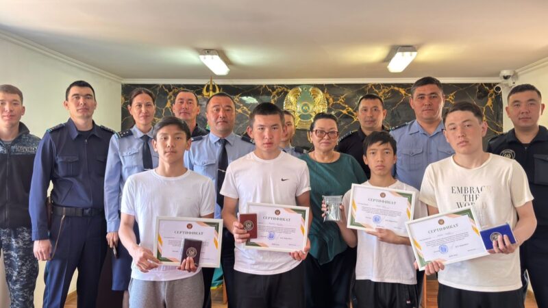 Полиция саласында тағылымдамадан өтті
