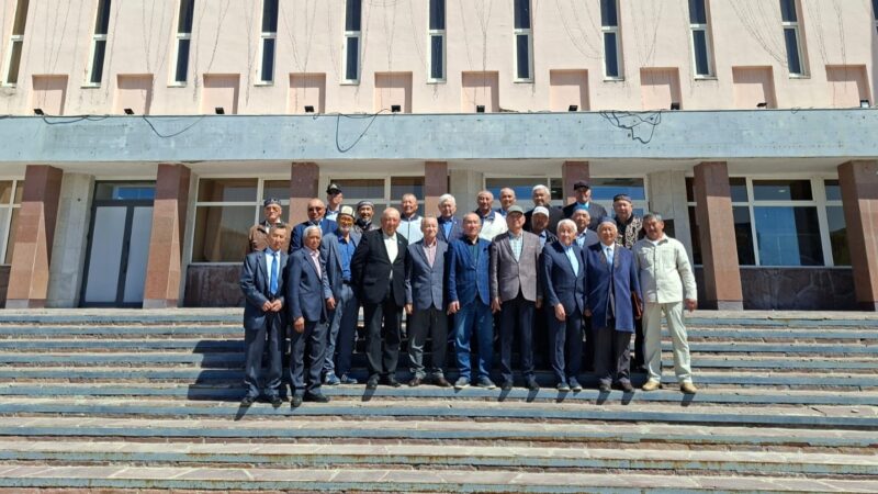Ұлытаулық ардагерлер Сәтбаев қаласына арнайы сапармен барды