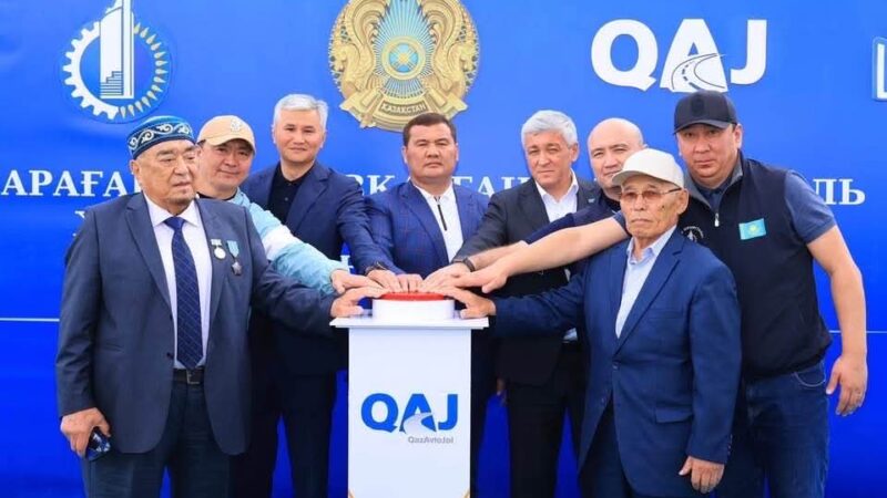 Жезқазған–Қарағанды автожолының құрылысы ресми түрде басталды