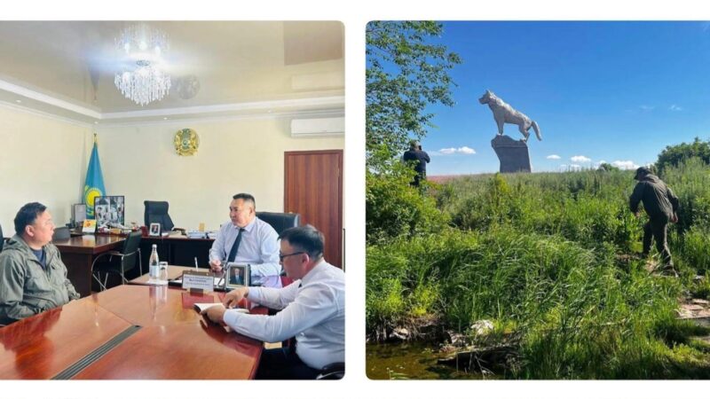 Күмісбұлақ аумағында заманауи абаттандыру жұмыстары жүргізіледі