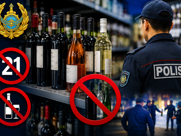 Заң мен тәртіп: алкоголь өнімдерінің заңсыз айналымына жол жоқ