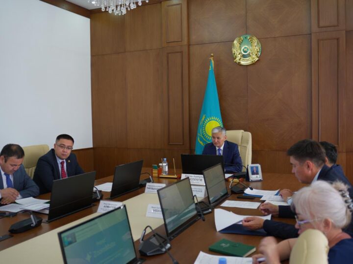 Ұлытау облысының әкімі Дастан Рыспеков «Қазақстан халқына» қоғамдық қоры Қамқоршылық кеңесінің отырысына қатысты