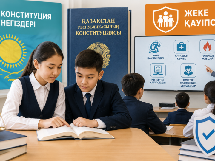«Конституция негіздері», «Жеке қауіпсіздік»: қазақстандық мектептерде жаңа пәндер енгізіледі
