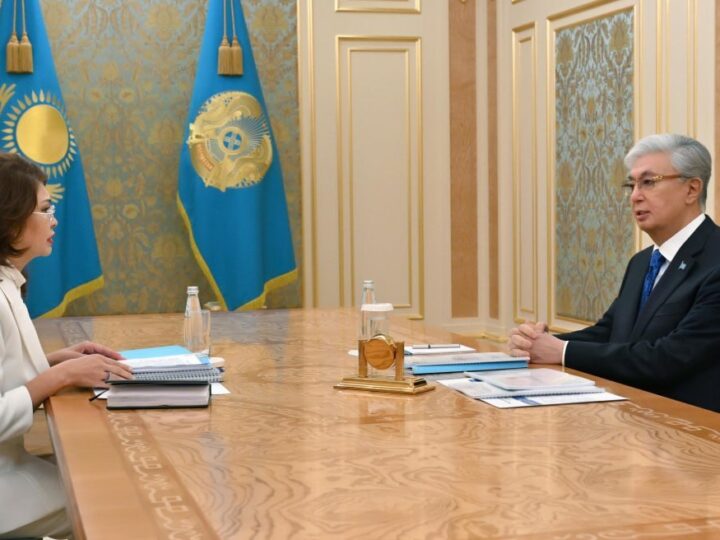 Мемлекет басшысы Премьер-Министрдің орынбасары – Мәдениет және ақпарат министрі Аида Балаеваны қабылдады