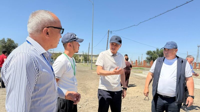 Аймақ басшысы жұмыс сапарымен Ұлытау ауданына барды