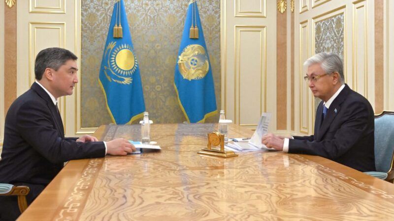 Мемлекет басшысы Премьер-Министр Олжас Бектеновті қабылдады