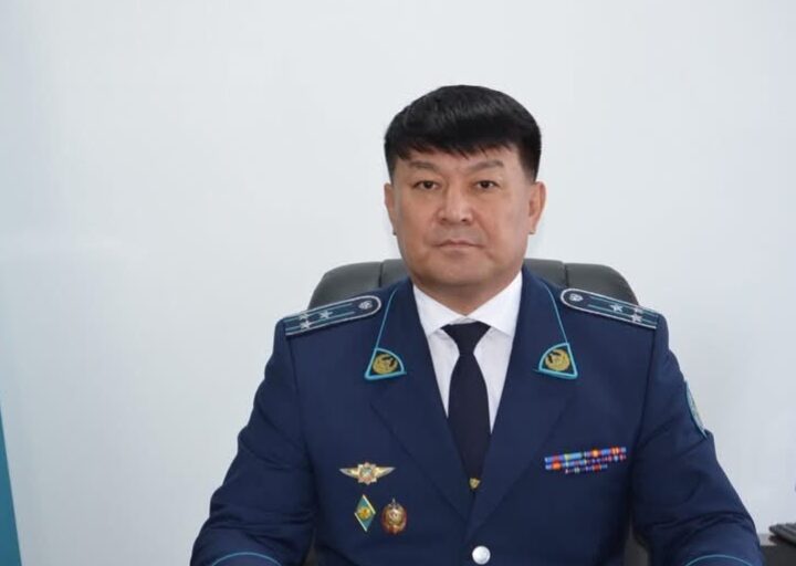 Ұлытау облысы Полиция департаментінің жаңа бастығы тағайындалды