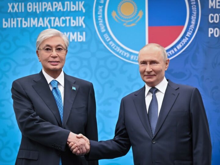 Мемлекет басшысы Қасым-Жомарт Тоқаев Ресей Президенті Владимир Путинмен кездесті