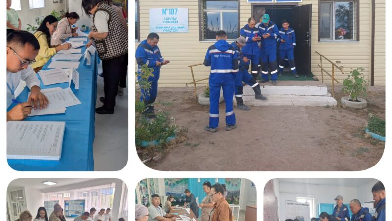 Ұлытау ауданында сайлаушылардың белсенділігі жоғары