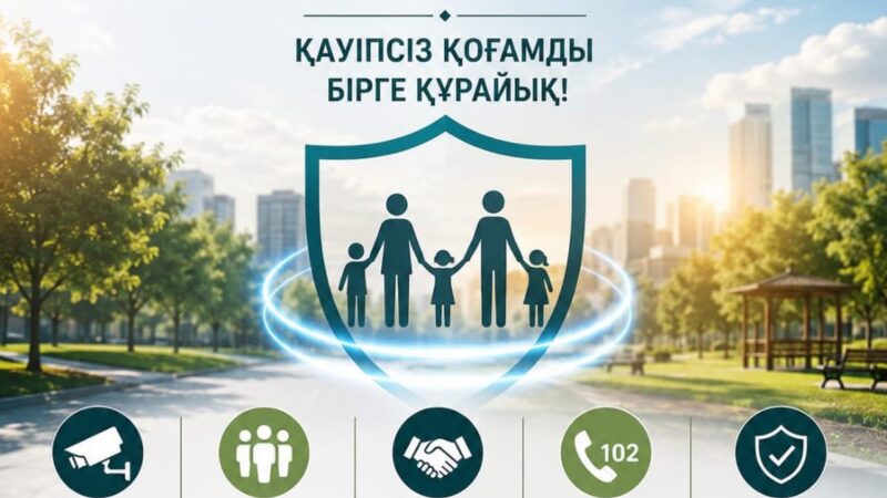 Қоғамдық қауіпсіздік – ортақ міндет