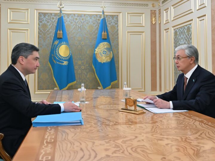 Мемлекет басшысы Премьер-Министр Олжас Бектеновті қабылдады