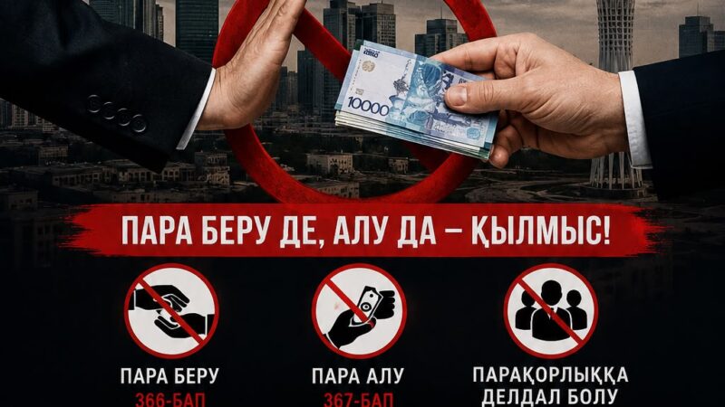 Сыбайлас жемқорлыққа қарсы