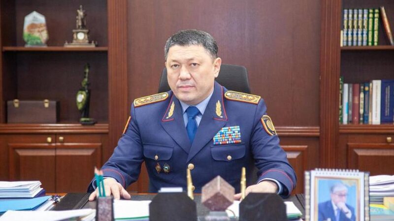 Ержан Сәденов Ішкі істер министрі лауазымына тағайындалды