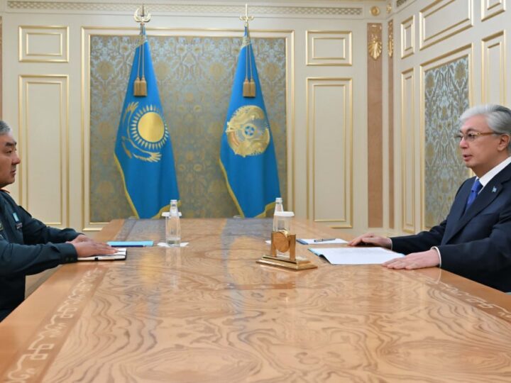 Мемлекет басшысы Қорғаныс министрі Айдос Мырзахметовті қабылдады