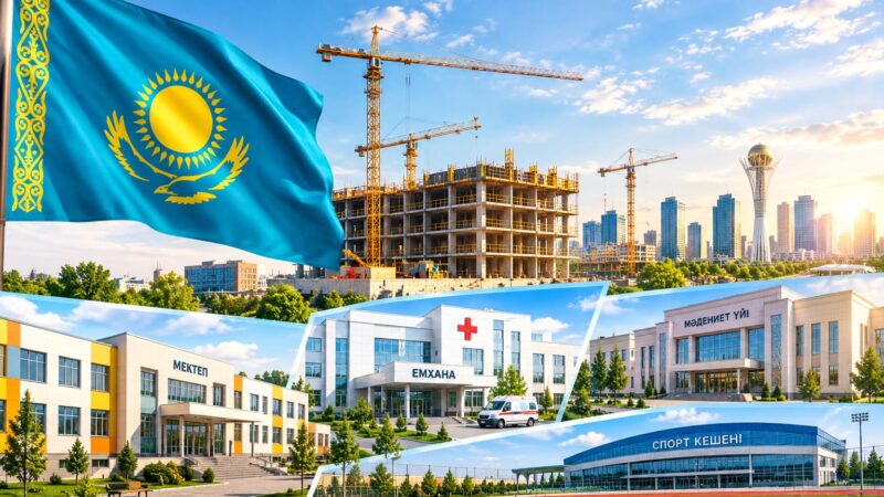 Президент: Қазақстан ауқымды құрылыс алаңына айналуға тиіс