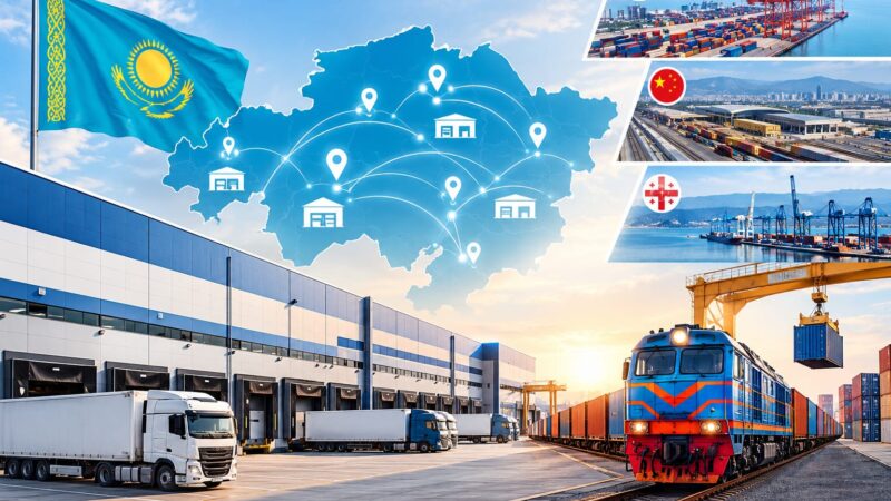 Қазақстанда 2030 жылға дейін 21 логистикалық орталық салынады