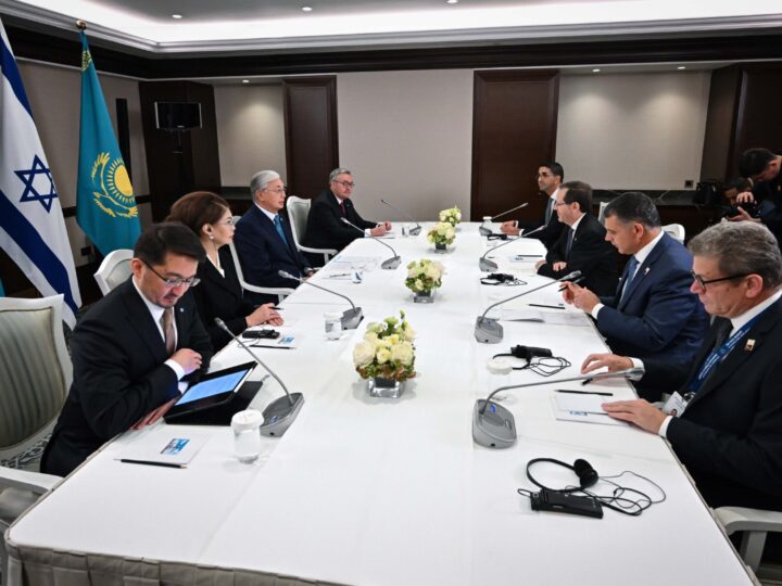 Мемлекет басшысы Израиль Президенті Ицхак Герцогпен кездесу өткізді